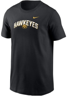 Nike Iowa Hawkeyes Youth Black SL Legend Team Issue Short Sleeve T-Shirt