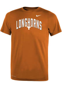 Nike Texas Longhorns Youth Burnt Orange SL Legend Team Issue Short Sleeve T-Shirt