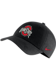 Nike Ohio State Buckeyes H86 Logo Adjustable Hat - Black