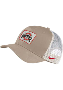 Nike Ohio State Buckeyes C99 Trucker Adjustable Hat - Tan