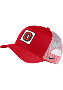 Nike Ohio State Buckeyes C99 Trucker Adjustable Hat - Red