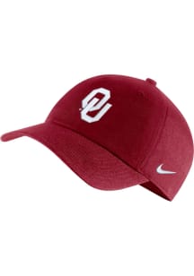 Nike Oklahoma Sooners H86 Logo Adjustable Hat - Cardinal