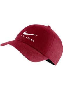 Nike Oklahoma Sooners H86 Swoosh Adjustable Hat - Cardinal