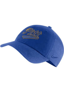 Nike Pitt Panthers H86 Logo Adjustable Hat - Blue