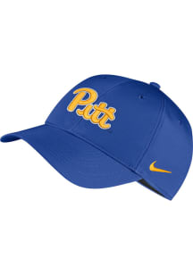Nike Pitt Panthers Dry Wordmark Adjustable Hat - Blue