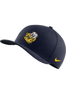 Nike Michigan Wolverines Mens Navy Blue C99 Swoosh Flex Hat