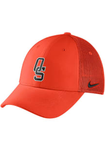 Nike Oklahoma State Cowboys Mens Orange Dry L91 Mesh Swoosh Flex Hat