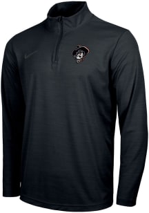 Nike Oklahoma State Cowboys Mens Black Intensity Team Logo Long Sleeve 1/4 Zip Pullover