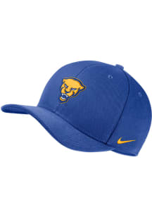 Nike Pitt Panthers Mens Blue C99 Swoosh Flex Hat