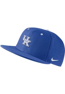 Nike Kentucky Wildcats Mens Blue Aero True On-Field Baseball Fitted Hat