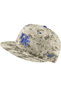 Nike Kentucky Wildcats Mens Tan Aero True On-Field Baseball Fitted Hat