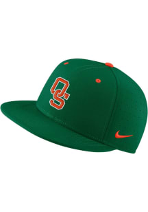 Nike Oklahoma State Cowboys Mens Green Aero True On-Field Baseball Fitted Hat