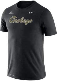 Nike Oklahoma State Cowboys Black Folds of Honor Script Short Sleeve T Shirt