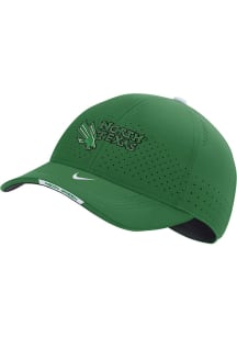 Nike North Texas Mean Green Mens Green Sideline C99 Swoosh Flex Hat
