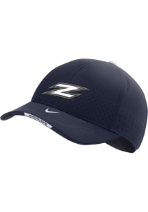 Nike Akron Zips Mens Navy Blue Sideline C99 Swoosh Flex Hat