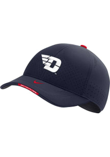 Nike Dayton Flyers Mens Navy Blue Sideline C99 Swoosh Flex Hat
