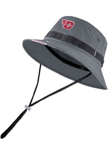 Nike Dayton Flyers Grey Sideline Boonie Mens Bucket Hat