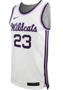 Nike K-State Wildcats White Retro Replica Jersey