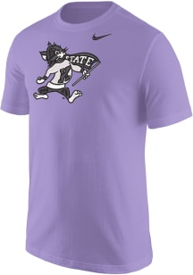 Nike K-State Wildcats Lavender Willie Core Short Sleeve T Shirt
