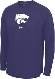 Nike K-State Wildcats Purple Spotlight Authentics Long Sleeve T-Shirt