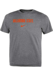 Nike Oklahoma State Cowboys Toddler Grey Legend Team Issue Short Sleeve T-Shirt