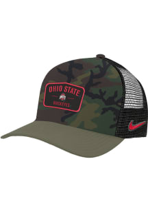 Nike Green Ohio State Buckeyes C99 Trucker Adjustable Hat