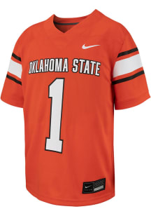 Nike Oklahoma State Cowboys Youth Orange Replica Football Jersey