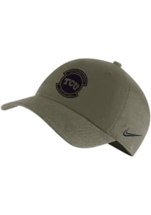 Nike TCU Horned Frogs Campus Cap Adjustable Hat - Green