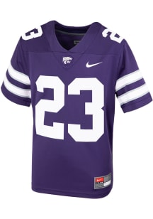 Nike K-State Wildcats Toddler Purple Replica Football Jersey