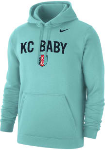 Nike KC Current Mens Teal KC Baby Long Sleeve Hoodie