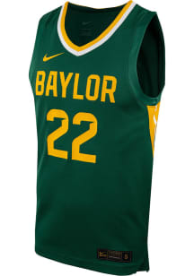 Nike Baylor Bears Green Replica Basketball Jersey
