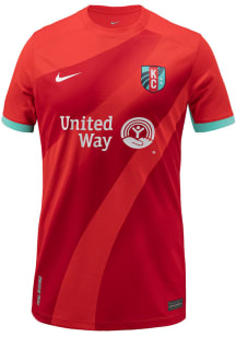 Nike KC Current Youth Red Replica Soccer Jersey