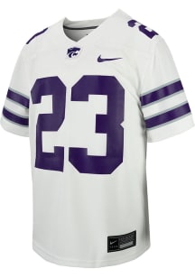 Nike K-State Wildcats Youth White Alt No 23 Football Jersey