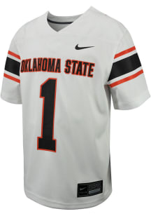Nike Oklahoma State Cowboys Youth White Alt Football Jersey