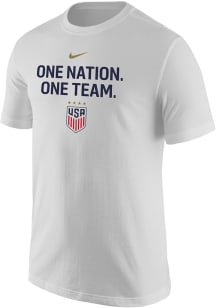 Nike Team USA White One Nation One Team Short Sleeve T Shirt