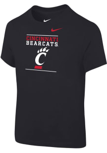 Nike Cincinnati Bearcats Toddler Black Primary Logo Short Sleeve T-Shirt
