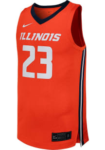 Nike Illinois Fighting Illini Orange Replica Jersey