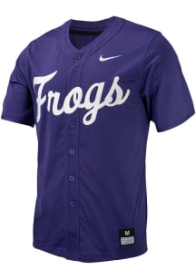 Nike TCU Horned Frogs Mens Purple Replica Jersey