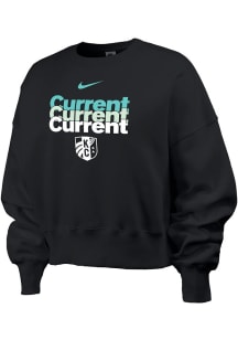 Nike KC Current Womens Black Fanwear Crew Sweatshirt