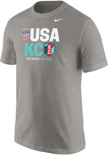 Nike KC Current Grey USA x KC Short Sleeve T Shirt
