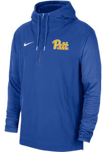 Nike Pitt Panthers Mens Blue Sideline Coach Light Weight Jacket