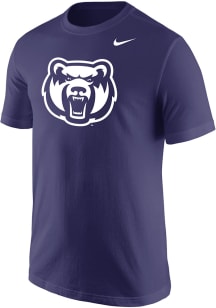 Nike Central Arkansas Bears Purple Core Team Logo Short Sleeve T Shirt