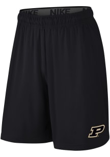 Nike Purdue Boilermakers Mens Black Fly Shorts