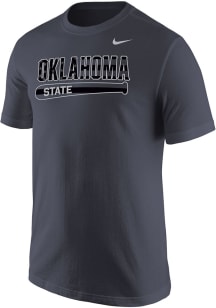 Nike Oklahoma State Cowboys Charcoal Folds of Honor Short Sleeve T Shirt