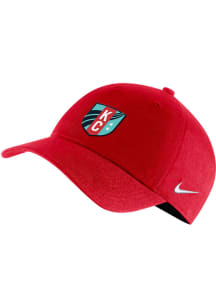 KC Current Red w Shield Logo Campus Cap