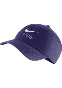 Nike K-State Wildcats H86 Swoosh Adjustable Hat - Purple
