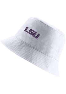 Nike LSU Tigers White Core Mens Bucket Hat