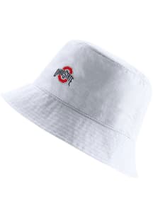 Nike Ohio State Buckeyes White Core Mens Bucket Hat