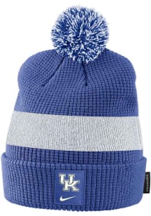 Nike Kentucky Wildcats Blue Sideline Pom Beanie Mens Knit Hat