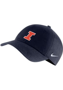 Nike Navy Blue Illinois Fighting Illini Campus Cap Adjustable Hat